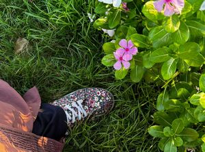 Flower Pattern Shoes