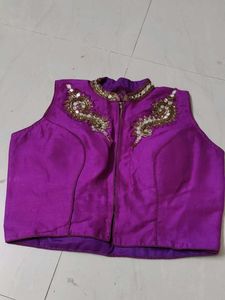 Purple Colour Blouse