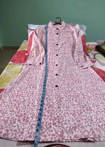 Brand New Long Marbel Effect Pink Co-ard Set