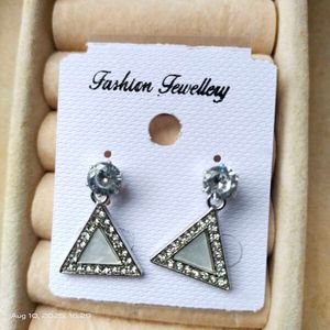 Elegant Teardrop Rhinestone Earrings