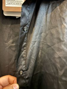 Satin Black Shirt
