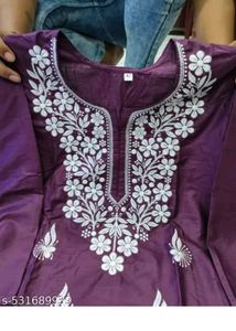 Elegant Embroidered Kurta Set