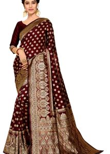 Offer 💥Brand New Banarasi  Zari Saree