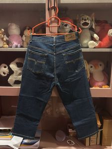 Dark Blue Capri Jeans