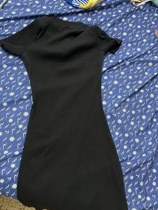 Chic Black Midi Dress