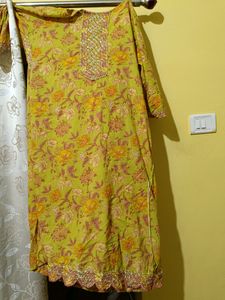 New Floral Print Anarkali In Trend Never Use