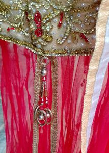 Little Girl Bajirao Mastani Dress With Dupatta