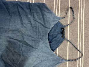 Denim Sleeveless Top