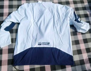 White And Blue Tracksuit