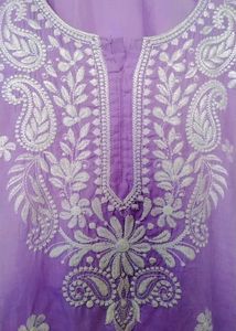 Chikankari Kurti N Pant