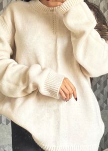 Cream Knit Sweater