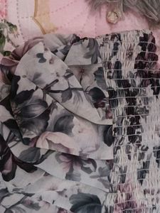 premium quality 😍 frock with sling bag 💓