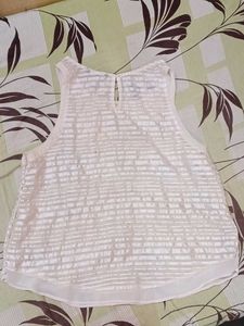 White Sleeveless Top