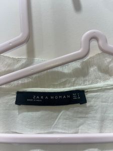 Zara White Dress