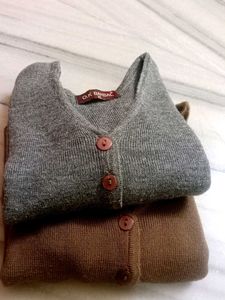 woollen blouse/Cardigan Comboh