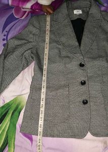 Gray Blazer Jacket