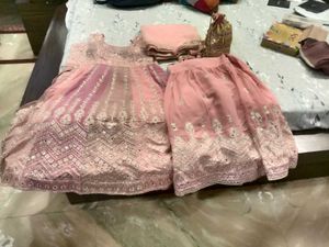 Women Sharara With Short Anarkali