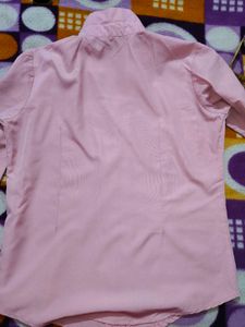 Pink Button-Down Shirt