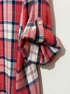 Pink Plaid Shirt