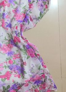 Floral Boxy/Butterfly Top