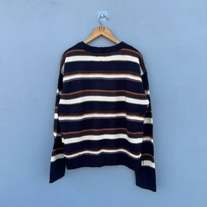 Striped Knitted Pullover