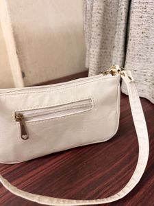 Chic white Shoulder Bag