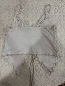 White Spaghetti Strap Top