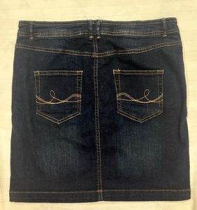 Denim Mini Skirt