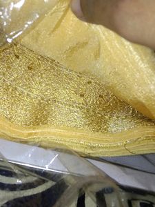 Golden Yellow New With Tag Saree