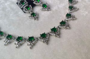 American Diamond Studded Set