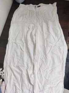 Wide Leg White Plazzo