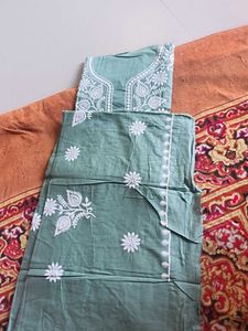 Embroidered Kurta, Pant &amp; Dupatta Set