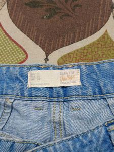 Ripped Shorts By Zara Vintage Collection
