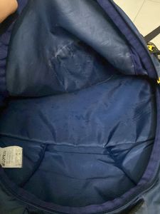 Backpack Navy Blue Colour 🎉 No Tear 3 Pocket Following 1 More Laptop Pocket