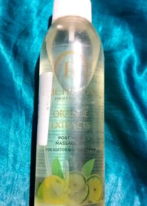Richelon Rose Extract Pre Wax Deep Cleanser And Richelon Orange Extract Post Wax Massage Oil