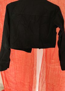 Black Crop Jacket