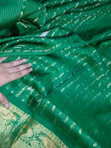 Pure Kanchipuram Silk Saree 💚
