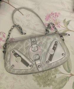 Silver Y2k Bag