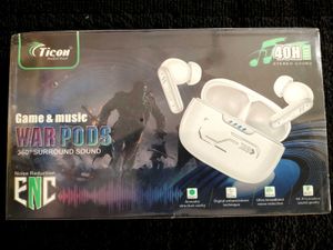 Gaming Earbuds New Seal Pack Condition
