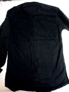 Plain Black Formal Shirt