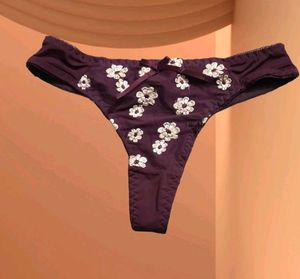 Floral Thong
