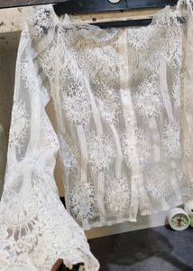 White Sheer Top