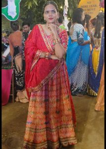 New Lahenga Choli One Time Used