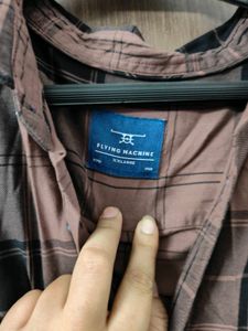 Checked Flying Machine Mens Shirt