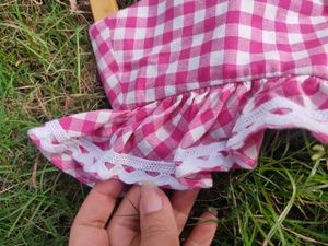 Pink Gingham Dress