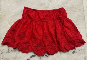 Cute Red Skirt