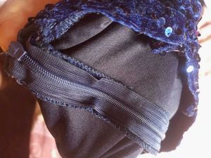 Sparkly Navy Blue Top