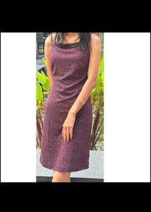 Sparkly Purple Bodycon Party Dress