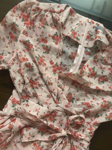 Floral Wrap Dress