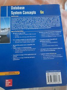 Database System Concepts, 6e